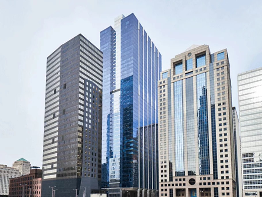 North Wacker, Chicago—where clients enjoy a central location near key business, dining, and transport hubs.